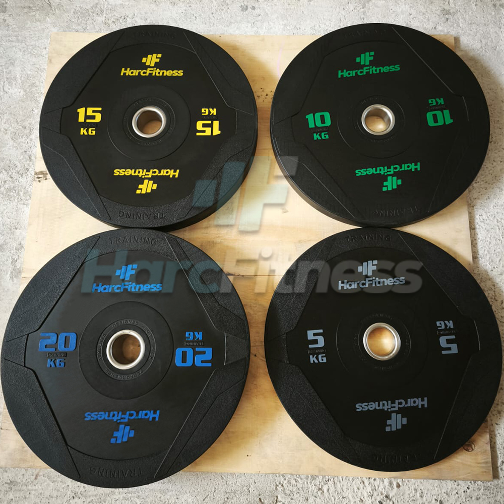 Grip bumper tegovi CRNI (Model 2) set 5-20kg